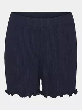 Тканевые шорты стандартного кроя Vero Moda Girl, синий