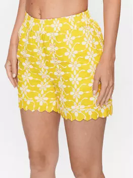 Тканевые шорты стандартного кроя Yas, оранжевый