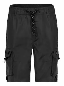 Тканевые шорты Sublevel, черный