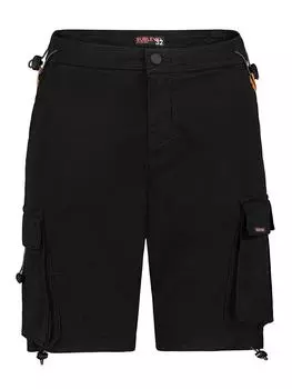 Тканевые шорты Sublevel, черный