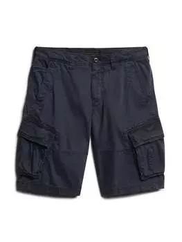 Тканевые шорты Superdry, синий