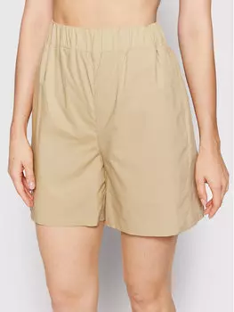 Тканевые шорты свободного кроя Herskind, бежевый