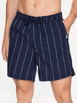 Тканевые шорты свободного кроя Jack&Jones, синий