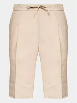 Тканевые шорты свободного кроя Manuel Ritz, бежевый