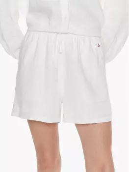 Тканевые шорты свободного кроя Tommy Jeans, белый
