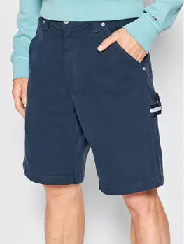 Тканевые шорты свободного кроя Tommy Jeans, синий