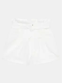 Тканевые шорты свободного кроя United Colors Of Benetton, белый