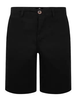 Тканевые шорты Threadbare, черный