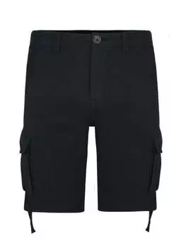 Тканевые шорты Threadbare, черный