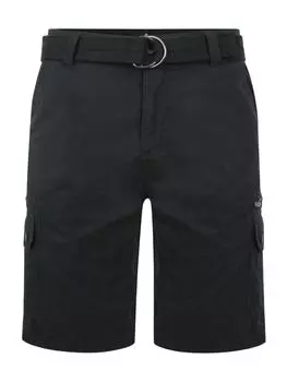 Тканевые шорты Threadbare, черный