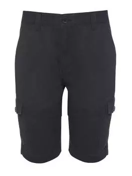 Тканевые шорты Threadbare, черный