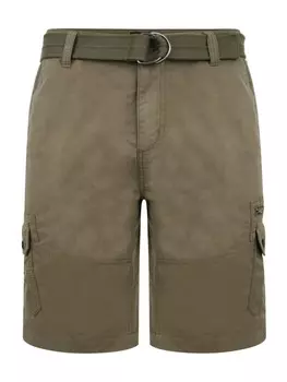 Тканевые шорты Threadbare, хаки