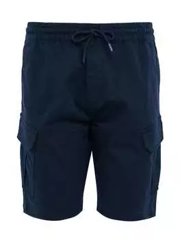 Тканевые шорты Threadbare, темно-синий