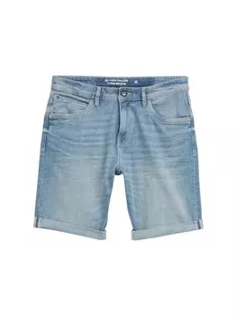 Тканевые шорты Tom Tailor, цвет light stone blue denim