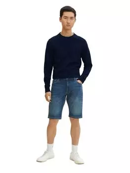 Тканевые шорты Tom Tailor JOSH regular/straight, синий