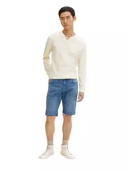 Тканевые шорты Tom Tailor JOSH regular/straight, синий