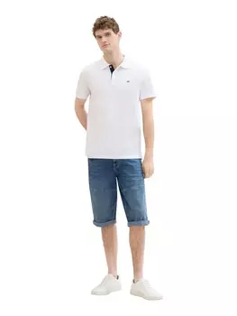 Тканевые шорты Tom Tailor, синий