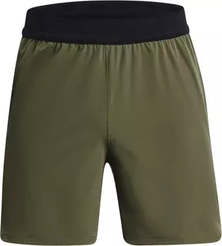 Тканевые шорты Under Armour UA Peak Gewebe, зеленый
