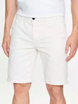 Тканевые шорты узкого кроя Lindbergh, белый