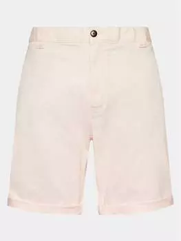 Тканевые шорты узкого кроя Tommy Jeans, розовый