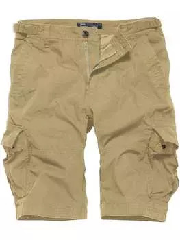 Тканевые шорты Vintage Industries, бежевый