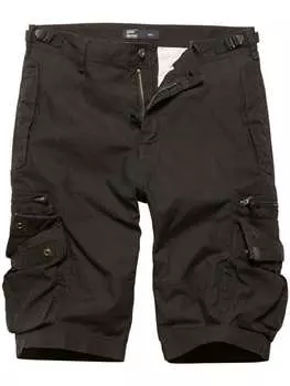 Тканевые шорты Vintage Industries, черный