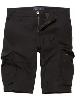 Тканевые шорты Vintage Industries Short, черный