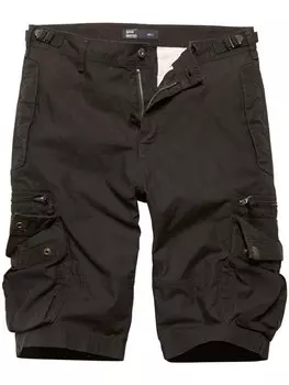 Тканевые шорты Vintage Industries Short, черный
