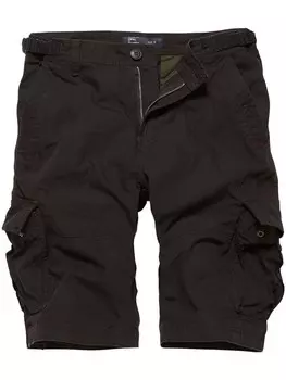 Тканевые шорты Vintage Industries Short, черный