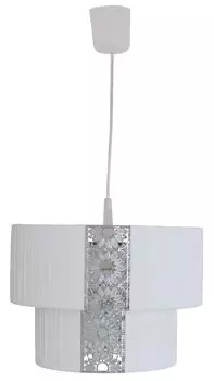 Тканевый подвесной светильник Nve; Цвет: белый, 7048823