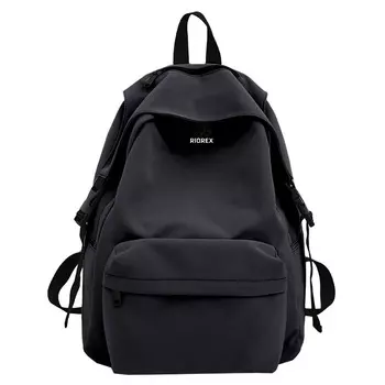 Тканевый рюкзак, обычный, унисекс, многоцветный RIOREX, Black Large Size