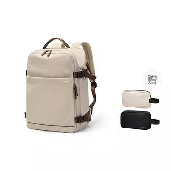 Тканевый рюкзак очень большой женский разноцветный GOLF, Apricot