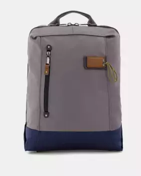 Тканевый рюкзак унисекс серого цвета Scharlau, серый