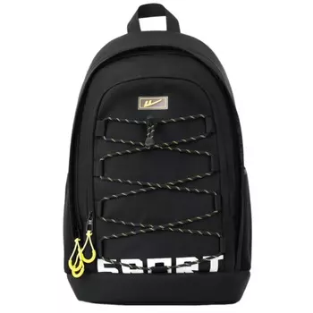 Тканевый рюкзак Warrior большого размера унисекс, черный, белый