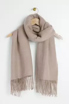 Тканевый шарф Mint Velvet, бежевый