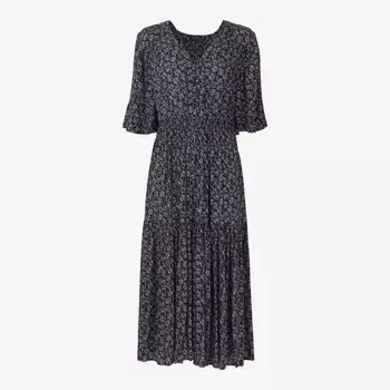 Тканое платье миди Kinetic с цветочным принтом Whistles, мультиколор