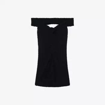 Тканое платье мини Oxanne с вырезами Iro, цвет bla01