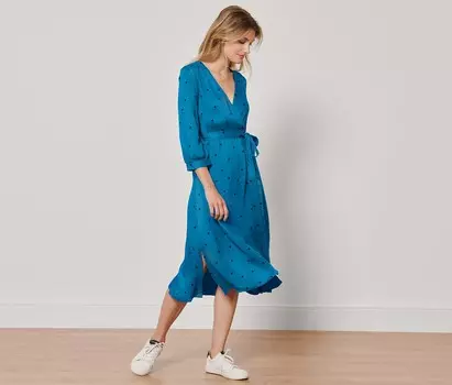 Тканое платье в горошек Tchibo