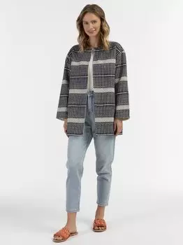 Тканое полупальто Izia, белый