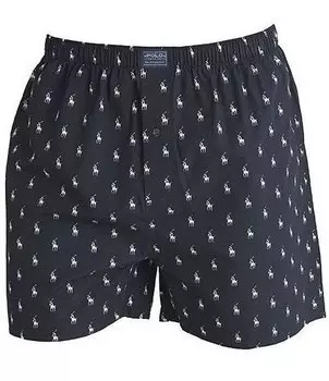 Тканые боксеры Polo Ralph Lauren Polo Player, синий