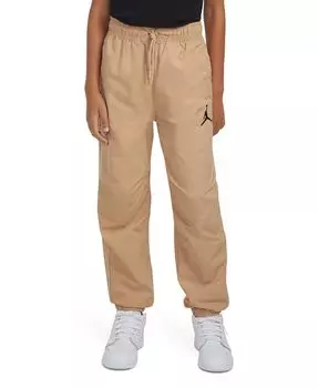 Тканые брюки Big Boys Essentials Jordan, коричневый/бежевый