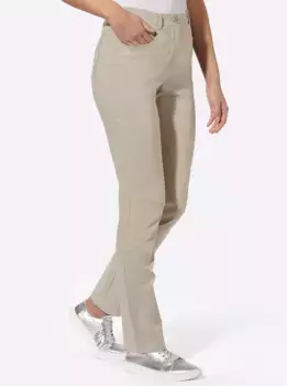 Тканые брюки Classic Basics, бежевый