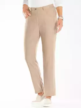 Тканые брюки Classic Basics, бежевый