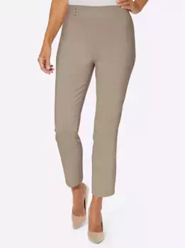 Тканые брюки Classic Basics, бежевый