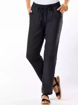 Тканые брюки Classic Basics, черный