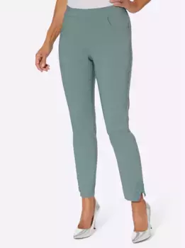 Тканые брюки Classic Basics, цвет Jade