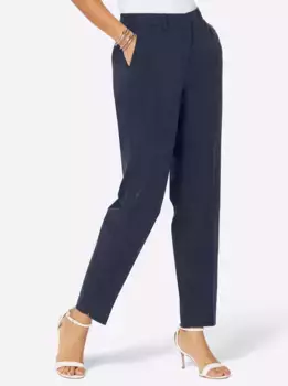 Тканые брюки Creation L, цвет морской волны