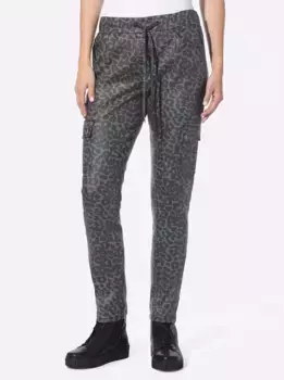 Тканые брюки Heine, черный