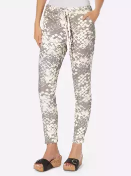 Тканые брюки Heine, хаки