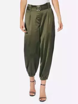 Тканые брюки Heine, оливковый